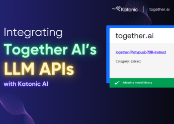 Integrating Together AI’s LLM APIs with Katonic AI